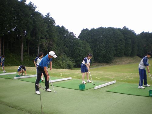 ゴルフの授業