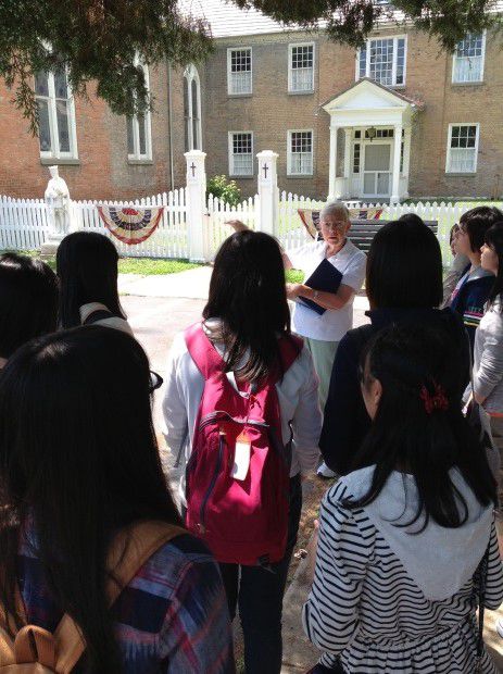 不二聖心・アメリカ体験・見学の様子