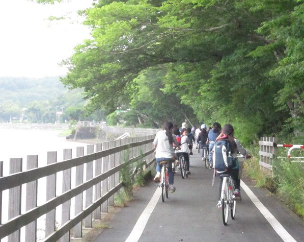 高1キャンプサイクリング