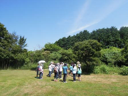 夏休み子供自然体験教室（第２回の様子）