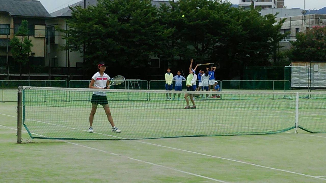 静岡県中学校テニス連盟テニス選手権大会出場 学院ダイアリー 不二聖心女子学院 中学校 高等学校