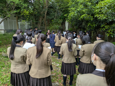 高3お墓参り②
